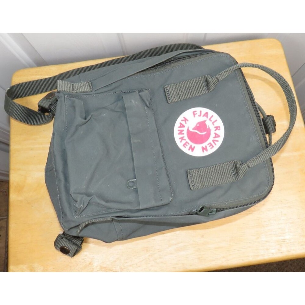 Fjallraven Kanken Mini Backpack in 'Super Grey' RN132546 - 23561 - Picture 2 of 8